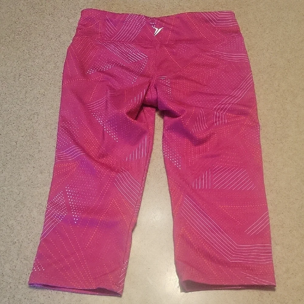 Old Navy Active Pink Patterned Leggings